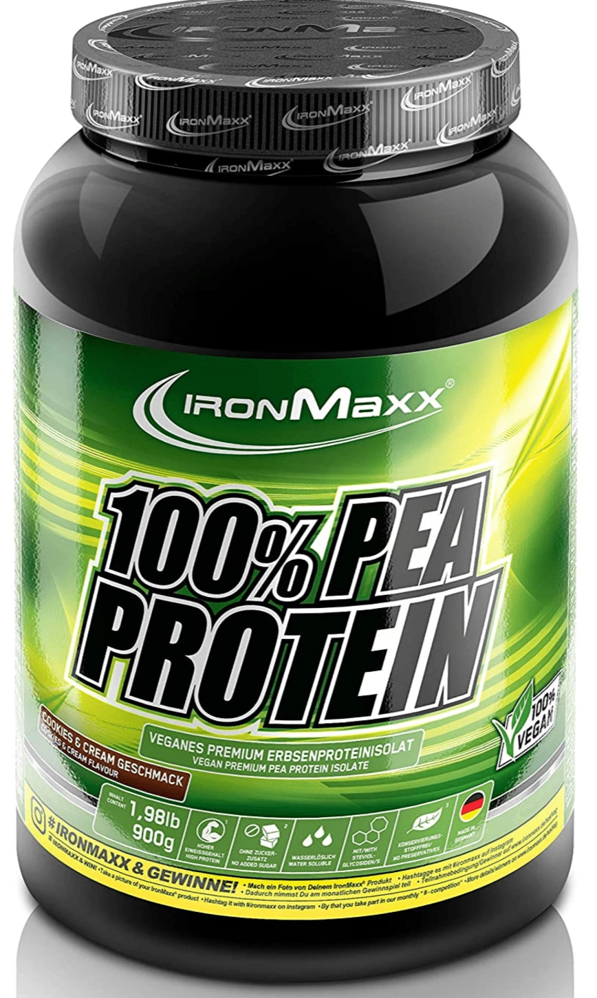 Produkte IronMaxx 100% Pea Protein 1 Produkte IronMaxx 100% Pea Protein