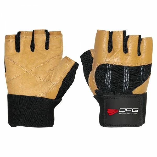 DFG Trainingszubehör DFG "Mr. Fitness Classic" Herren Leder Handschuhe Braun Mit Gelenksbandagen Produkte 1 DFG Trainingszubehör DFG "Mr. Fitness Classic" Herren Leder Handschuhe Braun Mit Gelenksbandagen Produkte