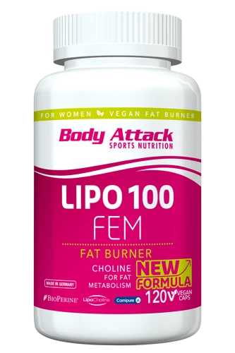 Produkte Body Attack Lipo 100-FEM 1 Produkte Body Attack Lipo 100-FEM