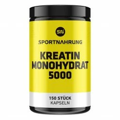 Sportnahrung 5000 Kreatin Monohydrat Kapseln