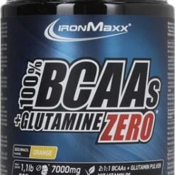 IronMaxx BCAAs+Glutamine ZERO Powder