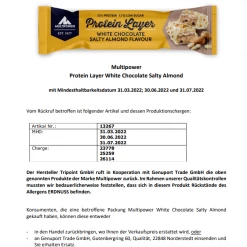 Multipower Protein Layer Bar Produkte
