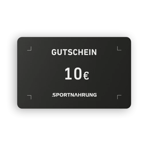 Sportnahrung Gutscheinkarte
