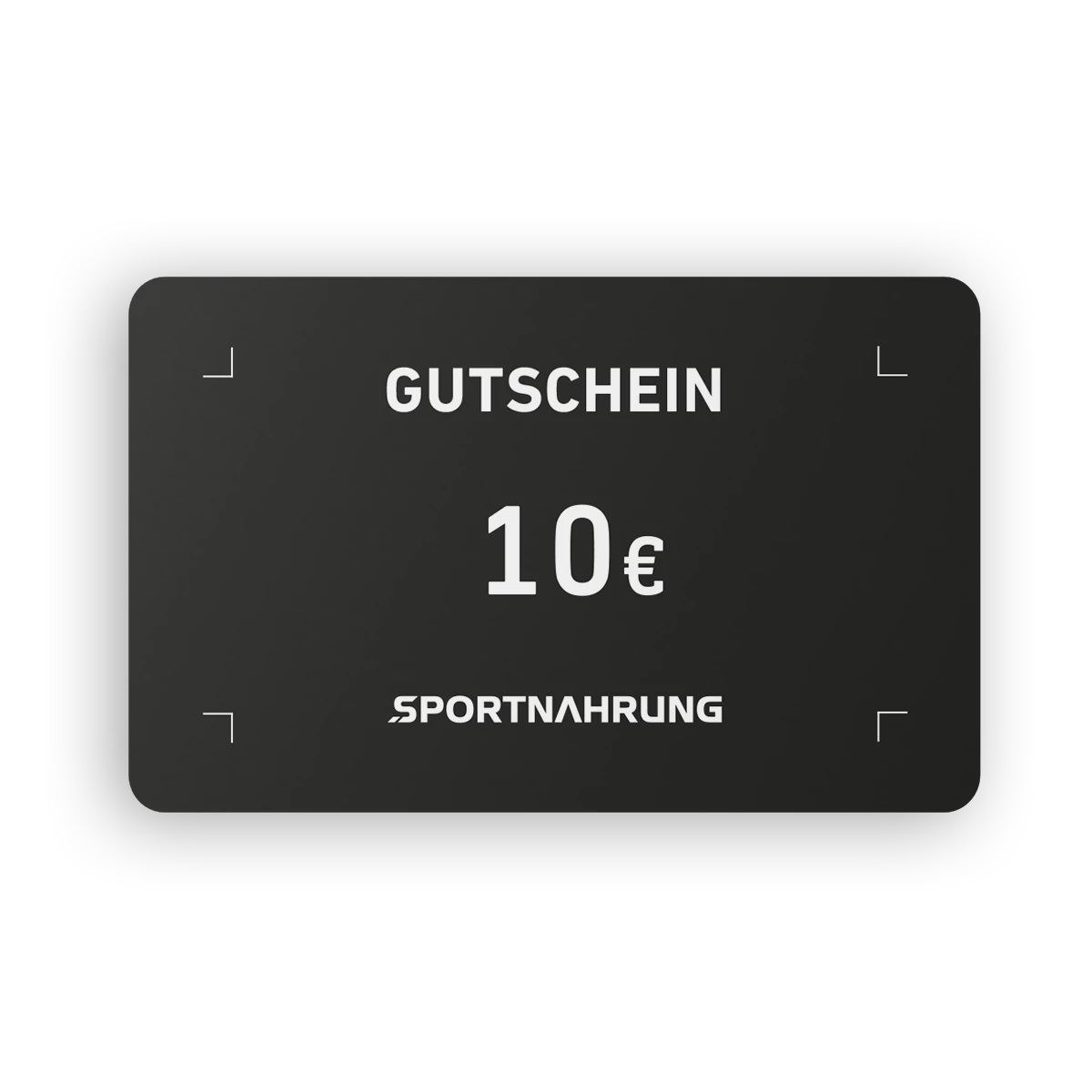 Sportnahrung Gutscheinkarte 1 Sportnahrung Gutscheinkarte